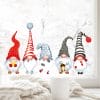 Fensterbild Weihnachten Winter 5 Zwerge Wichtel und Schneeflocken Fensteraufkleber Auf dem Bild ist das Produkt: Fensterbild Weihnachten Winter 5 Zwerge Wichtel und Schneeflocken Fensteraufkleber zum Preis von €13.9 abgebildet.