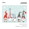 Fensterbild Weihnachten Winter 5 Zwerge Wichtel und Schneeflocken Fensteraufkleber Auf dem Bild ist das Produkt: Fensterbild Weihnachten Winter 5 Zwerge Wichtel und Schneeflocken Fensteraufkleber zum Preis von €13.9 abgebildet.