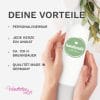 Auf dem Bild ist das Produkt: Taufkerze Blätter Kreuz Kerze zur Taufe mit Namen Junge Mädchen Personalisiert Datum Taufspruch zum Preis von €5.90 abgebildet.