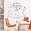 Wandtattoo In diesen Momenten stand unsere Zeit kurz still Wandaufkleber Familie personalisiert Auf dem Bild ist das Produkt: Wandtattoo In diesen Momenten stand unsere Zeit kurz still Wandaufkleber Familie personalisiert zum Preis von €29.9 abgebildet.