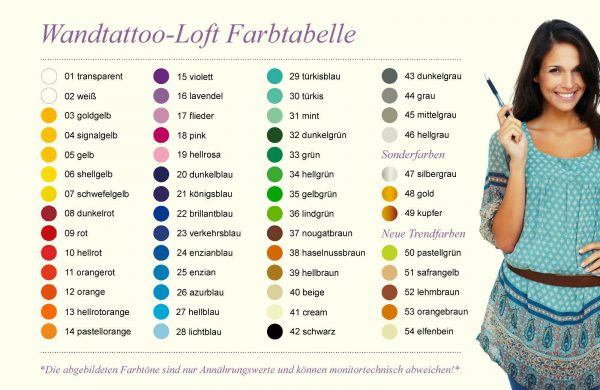 Auf dem Bild ist das Produkt: 11137 Wandtattoo Baum (4farbig) Mädchen Hase Schmetterlinge Blätter Aufkleber zum Preis von €51.9 abgebildet.