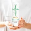 Taufkerze Blätterkreuz grün Junge oder Mädchen Heiliges Kreuz Blätter Kerze zur Taufe mit Namen Auf dem Bild ist das Produkt: Taufkerze Blätterkreuz grün Junge oder Mädchen Heiliges Kreuz Blätter Kerze zur Taufe mit Namen zum Preis von €6.40 abgebildet.