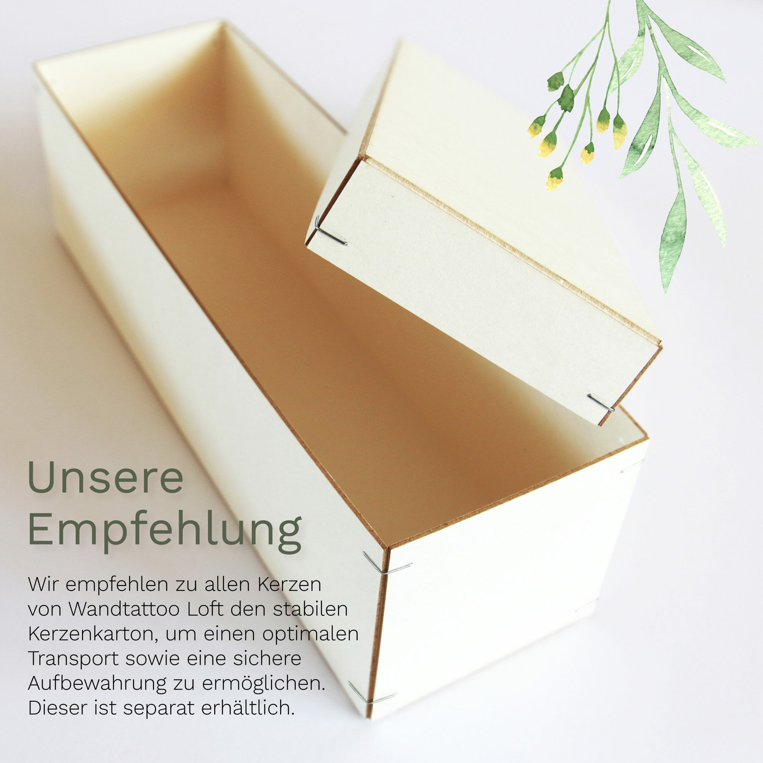 Auf dem Bild ist das Produkt: Taufkerze Blumenkranz Fuchs Kerze zur Taufe oder Geburt Kranz personalisiert mit Name Datum Taufspruch Waldtier zum Preis von €6.40 abgebildet.