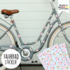 Fahrradaufkleber 32 Stk. Pastell Schmetterlinge Fahrrad Sticker Fahrraddesign Kinderfahrrad Auf dem Bild ist das Produkt: Fahrradaufkleber 32 Stk. Pastell Schmetterlinge Fahrrad Sticker Fahrraddesign Kinderfahrrad zum Preis von €12.90 abgebildet.