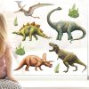 Auf dem Bild ist das Produkt: Fensterbild Dinosaurier Dino Fensterdeko Kinderzimmer Kind, Osterdeko, Frühlingsdeko zum Preis von €14.9 abgebildet.