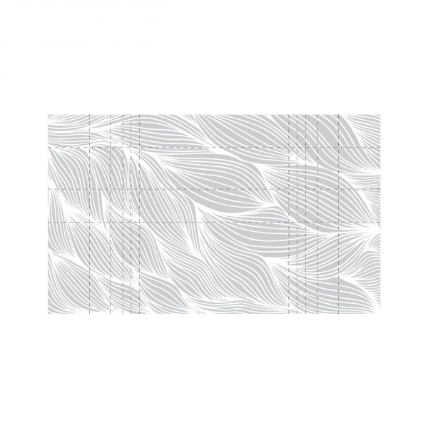 Auf dem Bild ist das Produkt: Sichtschutzfolie Fenster Küche Blätter Linien Fensterfolie Fensterdeko Milchglasfolie zum Preis von €24.9 abgebildet.