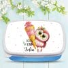 Personalisierte Brotdose Vogel Eule mit Schultüte anpassbar mit Wunschnamen kratz- und bruchsicher Geschenk Einschulung Geburtstag Schulanfang Auf dem Bild ist das Produkt: Personalisierte Brotdose Vogel Eule mit Schultüte anpassbar mit Wunschnamen kratz- und bruchsicher Geschenk Einschulung Geburtstag Schulanfang zum Preis von €19.9 abgebildet.