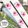 Fahrradaufkleber 35 Hibiskus Blüten Blumen Fahrrad Sticker Fahrraddesign Auf dem Bild ist das Produkt: Fahrradaufkleber 35 Hibiskus Blüten Blumen Fahrrad Sticker Fahrraddesign zum Preis von €12.90 abgebildet.