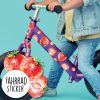 Auf dem Bild ist das Produkt: Fahrradaufkleber 36 Erdbeeren Obst Farbig Fahrrad Sticker Fahrraddesign Kinderfahrrad, Geschenk Geburtstag zum Preis von €12.90 abgebildet.