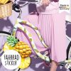 Auf dem Bild ist das Produkt: Fahrradaufkleber 39 Stk. Ananas Farbig Fahrrad Sticker Fahrraddesign Kinderfahrrad zum Preis von €16.90 abgebildet.