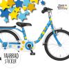 Fahrradaufkleber 54 Sterne farbig Fahrrad Sticker Fahrraddesign Kinderfahrrad, Einschulung Auf dem Bild ist das Produkt: Fahrradaufkleber 54 Sterne farbig Fahrrad Sticker Fahrraddesign Kinderfahrrad, Einschulung zum Preis von €12.90 abgebildet.