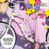 Fahrradaufkleber 54 Sterne Mädchen Fahrrad Sticker Fahrraddesign Kinderfahrrad, Geschenk Geburtstag Auf dem Bild ist das Produkt: Fahrradaufkleber 54 Sterne Mädchen Fahrrad Sticker Fahrraddesign Kinderfahrrad, Geschenk Geburtstag zum Preis von €12.90 abgebildet.