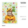 Fensterbild Herbst Herbstfrüchte Herbstblätter Kürbis mit Katze Halloween bunt wiederverwendbare Fensteraufkleber Kinderzimmer Baby Kind Auf dem Bild ist das Produkt: Fensterbild Herbst Herbstfrüchte Herbstblätter Kürbis mit Katze Halloween bunt wiederverwendbare Fensteraufkleber Kinderzimmer Baby Kind zum Preis von €14.9 abgebildet.