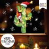 Auf dem Bild ist das Produkt: Fensterbild Weihnachten Winter Kaktus Maus Lichterkette Schneeflocken Fensteraufkleber zum Preis von €13.90 abgebildet.