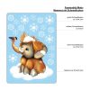 Auf dem Bild ist das Produkt: Fensterbild Weihnachten Winter Mammut mit Schneeflocken Fensterdeko winterliche Fensterdeko Schneeflocken zum Preis von €13.90 abgebildet.