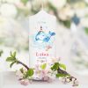 Auf dem Bild ist das Produkt: Taufkerze Junge Mädchen Aquarell Wal mit Leuchtturm bedruckt mit Namen Datum Taufspruch Kerze zum Preis von €5.9 abgebildet.