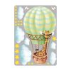 Wandtattoo Kinderzimmer Giraffe im Heißluftballon mit Wolken und Sternen Dekoration Babyzimmer Auf dem Bild ist das Produkt: Wandtattoo Kinderzimmer Giraffe im Heißluftballon mit Wolken und Sternen Dekoration Babyzimmer zum Preis von €29.9 abgebildet.