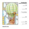 Wandtattoo Kinderzimmer Giraffe im Heißluftballon mit Wolken und Sternen Dekoration Babyzimmer Auf dem Bild ist das Produkt: Wandtattoo Kinderzimmer Giraffe im Heißluftballon mit Wolken und Sternen Dekoration Babyzimmer zum Preis von €29.9 abgebildet.