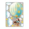 Wandtattoo Kinderzimmer Hase im Heißluftballon mit Wolken und Sternen Dekoration Babyzimmer Auf dem Bild ist das Produkt: Wandtattoo Kinderzimmer Hase im Heißluftballon mit Wolken und Sternen Dekoration Babyzimmer zum Preis von €29.9 abgebildet.