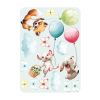 Auf dem Bild ist das Produkt: Wandtattoo Kinderzimmer Hase, Maus und Fuchs mit Luftballons, Wolken und Schmetterlinge Dekoration Babyzimmer zum Preis von €29.9 abgebildet.