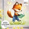 Wiederverwendbares Fensterbild Frühling Ostern Fuchs mit Buch und Schmetterlingen, Fensterdeko Kinderzimmer Kind, Frühlingsdeko Auf dem Bild ist das Produkt: Wiederverwendbares Fensterbild Frühling Ostern Fuchs mit Buch und Schmetterlingen, Fensterdeko Kinderzimmer Kind, Frühlingsdeko zum Preis von €14.9 abgebildet.
