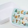 Brotdose Alphabet mit Tieren kratz- und bruchsicher Geschenk Einschulung Geburtstag Auf dem Bild ist das Produkt: Brotdose Alphabet mit Tieren kratz- und bruchsicher Geschenk Einschulung Geburtstag zum Preis von €19.9 abgebildet.