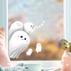 Auf dem Bild ist das Produkt: Fensterbild Halloween Geister Fensterdeko Kinderzimmer Kind Fensterfolie Fensterdekoration zum Preis von €13.90 abgebildet.