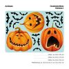 Fensterbild Halloween Kürbisse Fledermäuse Fensterdeko Kinderzimmer Kind Fensterfolie Fensterdekoration Auf dem Bild ist das Produkt: Fensterbild Halloween Kürbisse Fledermäuse Fensterdeko Kinderzimmer Kind Fensterfolie Fensterdekoration zum Preis von €13.90 abgebildet.