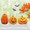 Fensterbild Halloween Kürbisse Fledermäuse Fensterdeko Kinderzimmer Kind Fensterfolie Fensterdekoration Auf dem Bild ist das Produkt: Fensterbild Halloween Kürbisse Fledermäuse Fensterdeko Kinderzimmer Kind Fensterfolie Fensterdekoration zum Preis von €13.90 abgebildet.