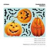 Fensterbild Halloween Kürbisse Fledermäuse Fensterdeko Kinderzimmer Kind Fensterfolie Fensterdekoration Auf dem Bild ist das Produkt: Fensterbild Halloween Kürbisse Fledermäuse Fensterdeko Kinderzimmer Kind Fensterfolie Fensterdekoration zum Preis von €13.90 abgebildet.