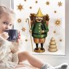 Fensterbild Weihnachten Räuchermännchen mit Strohsternen, Kinderzimmer Fenster, Weihnachtsdeko Auf dem Bild ist das Produkt: Fensterbild Weihnachten Räuchermännchen mit Strohsternen, Kinderzimmer Fenster, Weihnachtsdeko zum Preis von €13.90 abgebildet.