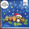 Auf dem Bild ist das Produkt: Fensterbild Weihnachten Winter 5 Eulen auf Ast Schneeflocken Fensteraufkleber Weihnachtsdeko wiederverwendbar zum Preis von €13.90 abgebildet.