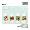 Auf dem Bild ist das Produkt: Fensterbild Weihnachten Winter Adventskerzen mit weihnachtlichen Motiven und Flammen zum Selbstaufkleben Fensteraufkleber Fensterdeko zum Preis von €13.90 abgebildet.