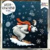 Fensterbild Weihnachten Winter Eisbär Pinguin Ski mit Schneeflocken Adventsdeko Weihnachtsdeko wiederverwendbar Auf dem Bild ist das Produkt: Fensterbild Weihnachten Winter Eisbär Pinguin Ski mit Schneeflocken Adventsdeko Weihnachtsdeko wiederverwendbar zum Preis von €13.90 abgebildet.