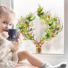 Fensterbild Weihnachten Winter Hirsch mit weihnachtlichem Geweih und Schneeflocken Fensteraufkleber Fensterdeko Auf dem Bild ist das Produkt: Fensterbild Weihnachten Winter Hirsch mit weihnachtlichem Geweih und Schneeflocken Fensteraufkleber Fensterdeko zum Preis von €13.90 abgebildet.