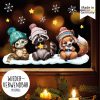 Fensterbild Weihnachten Winter Katze Waschbär und Fuchs Fensteraufkleber Weihnachtsdekoration wiederverwendbar Auf dem Bild ist das Produkt: Fensterbild Weihnachten Winter Katze Waschbär und Fuchs Fensteraufkleber Weihnachtsdekoration wiederverwendbar zum Preis von €13.90 abgebildet.