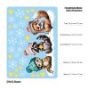 Fensterbild Weihnachten Winter Katze Waschbär und Fuchs Fensteraufkleber Weihnachtsdekoration wiederverwendbar Auf dem Bild ist das Produkt: Fensterbild Weihnachten Winter Katze Waschbär und Fuchs Fensteraufkleber Weihnachtsdekoration wiederverwendbar zum Preis von €13.90 abgebildet.