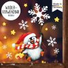 Fensterbild Weihnachten Winter Pinguin Schneeflocken Kinderzimmer Fenster Weihnachtsdeko Auf dem Bild ist das Produkt: Fensterbild Weihnachten Winter Pinguin Schneeflocken Kinderzimmer Fenster Weihnachtsdeko zum Preis von €13.90 abgebildet.