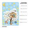 Auf dem Bild ist das Produkt: Fensterbild Weihnachten Winter wiederverwendbar Baumhaus mit Tieren Fensterdeko wiederverwendbar zum Preis von €13.90 abgebildet.