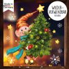 Auf dem Bild ist das Produkt: Fensterbild Weihnachten Winter Zwerg Tannenbaum Sterne Schneeflocken Fensteraufkleber Kinderzimmer Weihnachtsdeko wiederverwendbar zum Preis von €13.90 abgebildet.