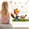 Fensterbild Frühling Ostern Fuchs mit Schubkarre Schmetterlinge wiederverwendbare Fensterdeko Kinderzimmer Kind Auf dem Bild ist das Produkt: Fensterbild Frühling Ostern Fuchs mit Schubkarre Schmetterlinge wiederverwendbare Fensterdeko Kinderzimmer Kind zum Preis von €14.9 abgebildet.