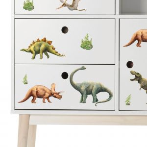 Auf dem Bild ist das Produkt: Dekosticker Aufkleber Dinosaurier Dinos Schultüte selber gestalten Einschulung Stickerbogen, Kreativität, Geschenk Geburtstag, Weihnachten zum Preis von €12.90 abgebildet.