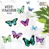 Auf dem Bild ist das Produkt: Fensterbild Frühling 30 Schmetterlinge bunt, verschiedene Farben zur Auswahl pastell, Fensterdekoration Frühling Kinderzimmer zum Preis von €9.9 abgebildet.