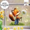 Auf dem Bild ist das Produkt: Fensterbild Frühling Ostern Fuchs Pusteblume Schmetterlinge Fensterdeko Kinder, Frühlingsdeko, Osterdeko zum Preis von €12.90 abgebildet.