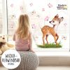 Fensterbild Frühling Ostern Reh mit Schmetterlingen Fensterdeko Kinderzimmer Kind, Frühlingsdeko Auf dem Bild ist das Produkt: Fensterbild Frühling Ostern Reh mit Schmetterlingen Fensterdeko Kinderzimmer Kind, Frühlingsdeko zum Preis von €12.90 abgebildet.