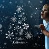 Auf dem Bild ist das Produkt: Fensterbild Weihnachten Weihnachtsbaum Schneeflocken Fensteraufkleber WIEDERVERWENDBAR zum Preis von €13.90 abgebildet.