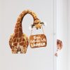 Auf dem Bild ist das Produkt: Türaufkleber Wandtattoo Giraffe mit Schild Türschild Kinderzimmer Sticker Kind zum Preis von €19.9 abgebildet.
