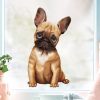 Fensterbild Hund Haustier Französische Bulldogge, Fensterdeko Kinderzimmer Kind Osterdeko Frühlingsdeko Auf dem Bild ist das Produkt: Fensterbild Hund Haustier Französische Bulldogge, Fensterdeko Kinderzimmer Kind Osterdeko Frühlingsdeko zum Preis von €14.9 abgebildet.