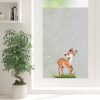 Sichtschutzfolie Fenster Reh und Schmetterlinge Fensterfolie Fensterdeko Milchglasfolie Auf dem Bild ist das Produkt: Sichtschutzfolie Fenster Reh und Schmetterlinge Fensterfolie Fensterdeko Milchglasfolie zum Preis von €24.9 abgebildet.