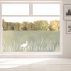 Sichtschutzfolie Storch und Gräser Wildblumen florale Fensterfolie Fensterdeko Milchglasfolie Folie Fenster Auf dem Bild ist das Produkt: Sichtschutzfolie Storch und Gräser Wildblumen florale Fensterfolie Fensterdeko Milchglasfolie Folie Fenster zum Preis von €24.9 abgebildet.